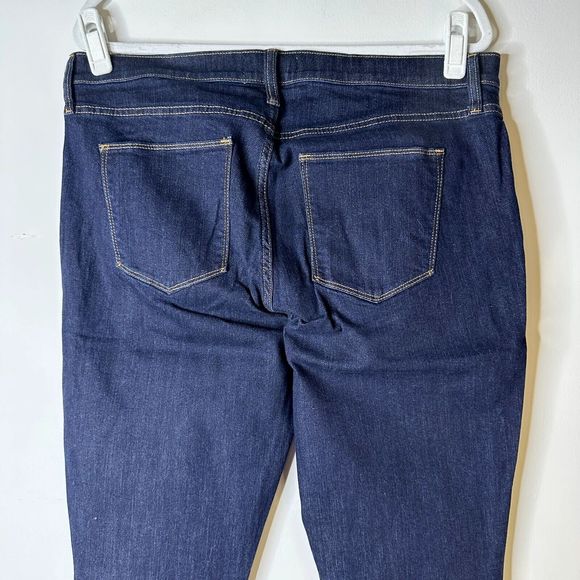 GAP 1969 Jean Women 32 S Dark Wash Stretch Mid Rise True Skinny NWT - Picture 2 of 9